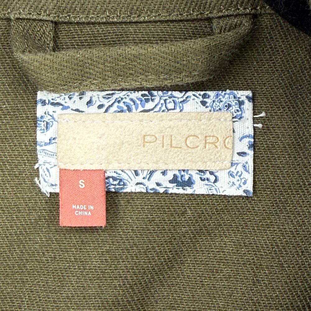 Pilcro Anthropologie Phoenix Knit Jacket Embroidered Sequin Bird Size Small - Picture 9 of 11